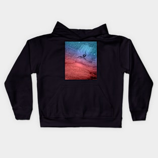 High Resolution Gustave Doré Illustration The Fall of Satan Tinted Kids Hoodie